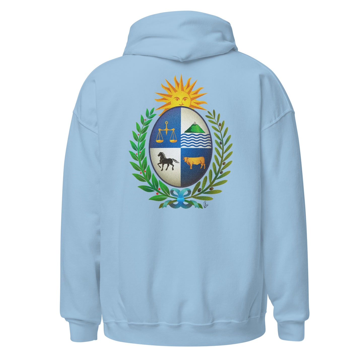 Uruguay - Escudo - Sweater / Hoodie con capucha unisex