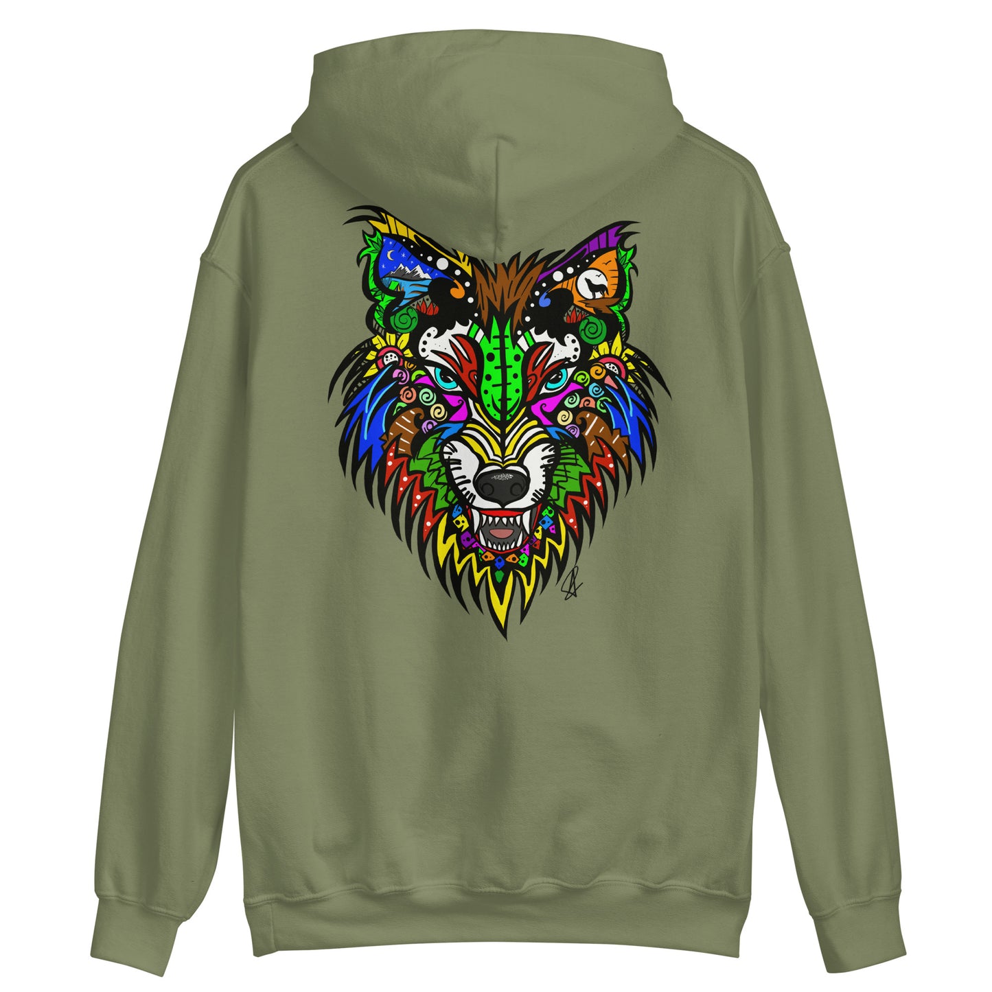 Mean Wolf - Unisex Hoodie