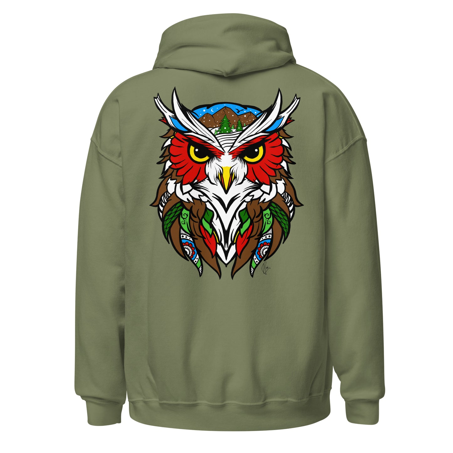 Owl  - Unisex Hoodie