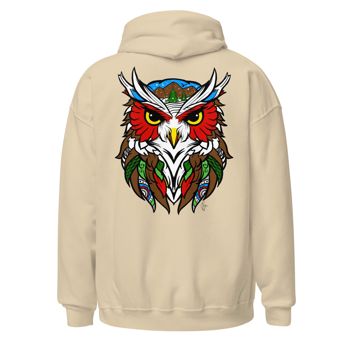 Owl  - Unisex Hoodie