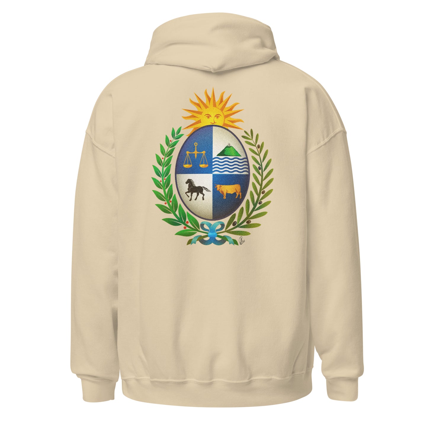 Uruguay - Escudo - Sweater / Hoodie con capucha unisex