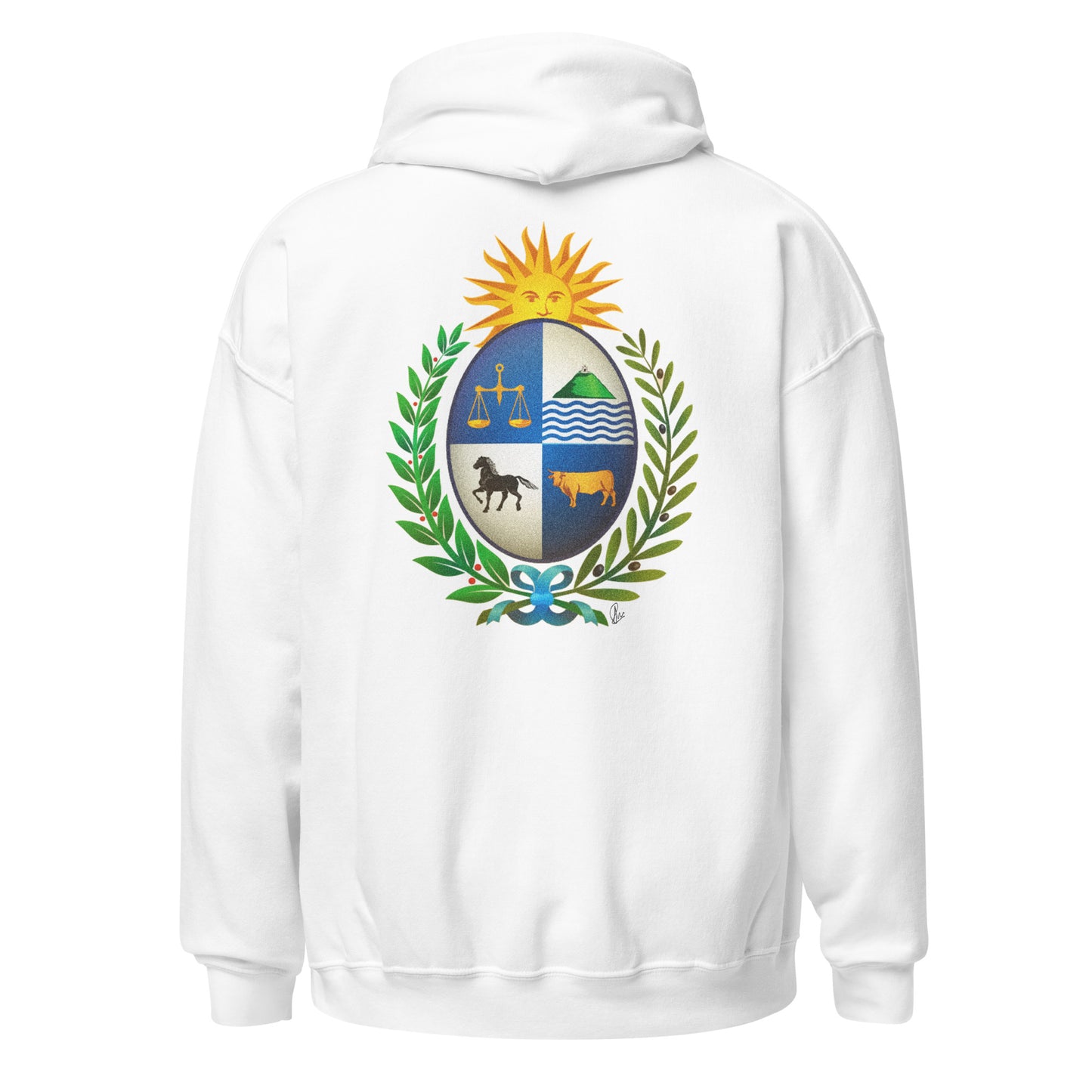 Uruguay - Escudo - Sweater / Hoodie con capucha unisex