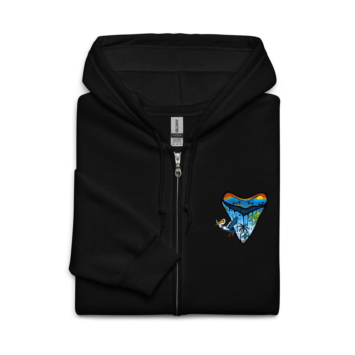 Shark tooth - Unisex ZIP hoodie