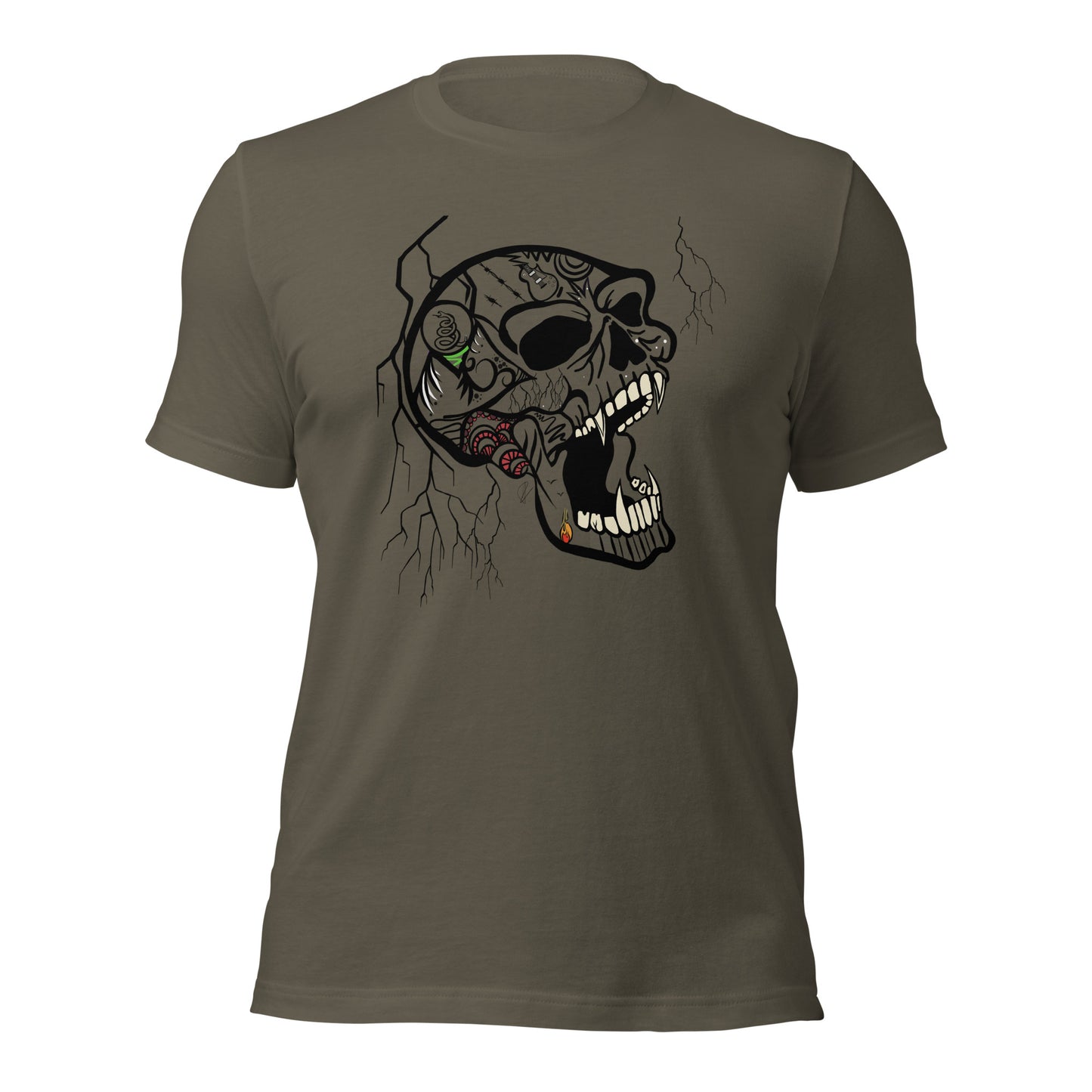 Metal Skull - Unisex t-shirt